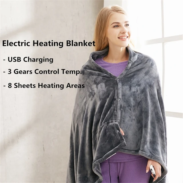 Heated Blanket Usb Plug | Usb Heated Electric Blanket | Portable Heated  Blanket Usb - Electric Blankets - Aliexpress