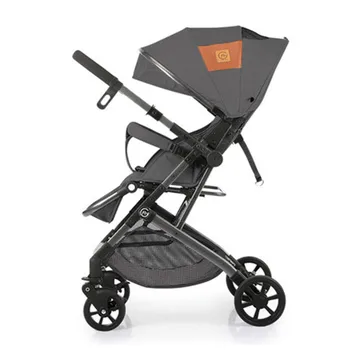 

portable folding stroller two-way can sit reclining four-wheel shock absorber baby stroller reversing yoya stroller two-way