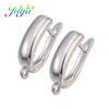 Juya DIY Basic Schwenzy Material SiLVER Color Fasteners Earwire Earring Hooks Accessories For Fashion Earrings Making Supplies ► Photo 3/6
