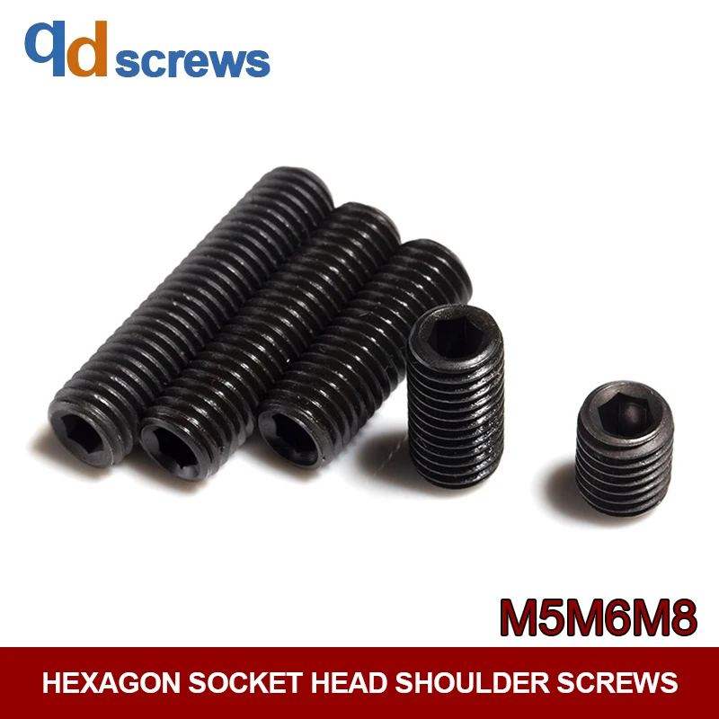 

12.9 M5M6M8 alloy steel Tightening SET screw with hexagonal concave end in grade DIN916