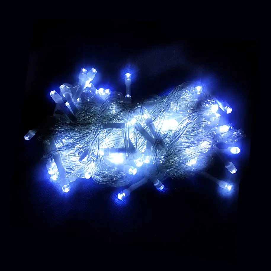 Уличные рождественские светодиодные гирлянды 20M200L Luces Decoracion Сказочный свет Праздничные огни освещение Дерево гирлянда - Цвет: 20M200L