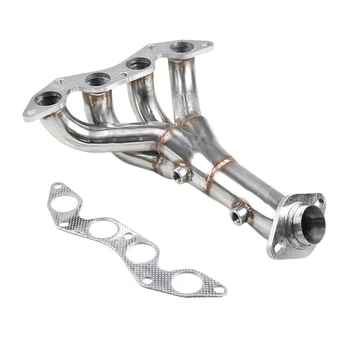 

Stainless Steel 4-1 Exhaust Header Manifold for 01-05 Honda Civic DX/LX EM/ES 1.7 D17A