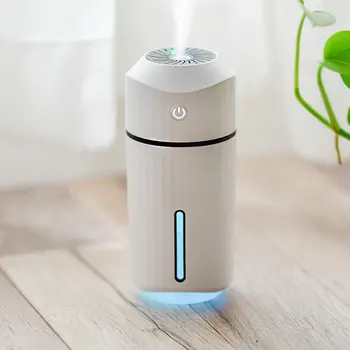 

320ML USB Air Humidifier Cooling Mist Maker Skin Care Mini Essential Oil Aroma Diffuser With Night Lamp for Car Office Home