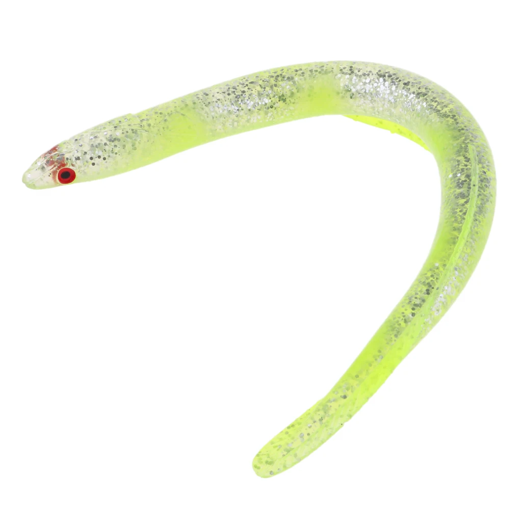 30cm Soft Fishing Bait Single Pointed Tail Loach Worms Fish Lure Tackle Jig Fishing Baits for Fisherman