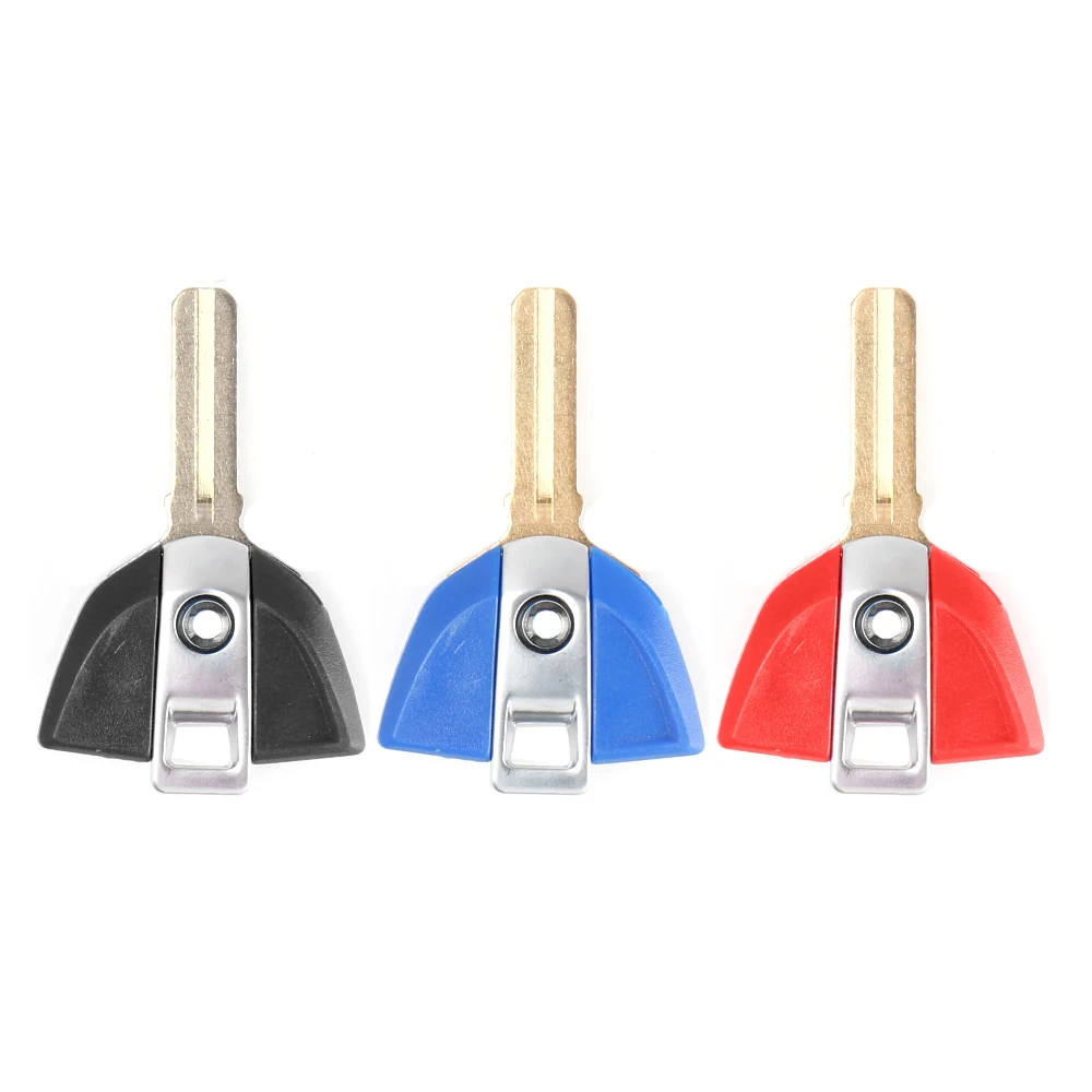 Motorcycle Blank Key For BMW Sticker R 1200 R R1200 GS R1200 S Emblem Replacement Uncut Blank Embryo Parts Motor Bike Key Motorcycle Accessories