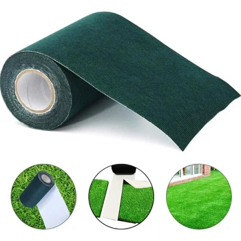 

15*500cm Garden Self Adhesive Joining Green Tape Synthetic Lawn Grass Artificial Turf Seaming Decor Grass Jointing For Garden