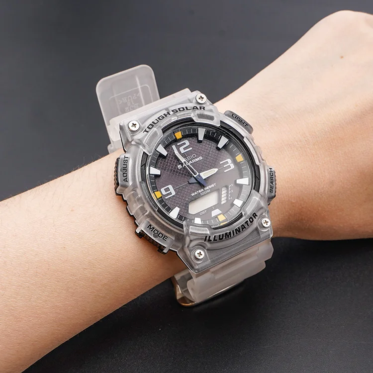 2 In1 Refit Silicone Wrist Band For Casio G-Shock AQ-S810W AQ-S810 watch Bracelet Strap for g-shock Case Protective Cover Frame