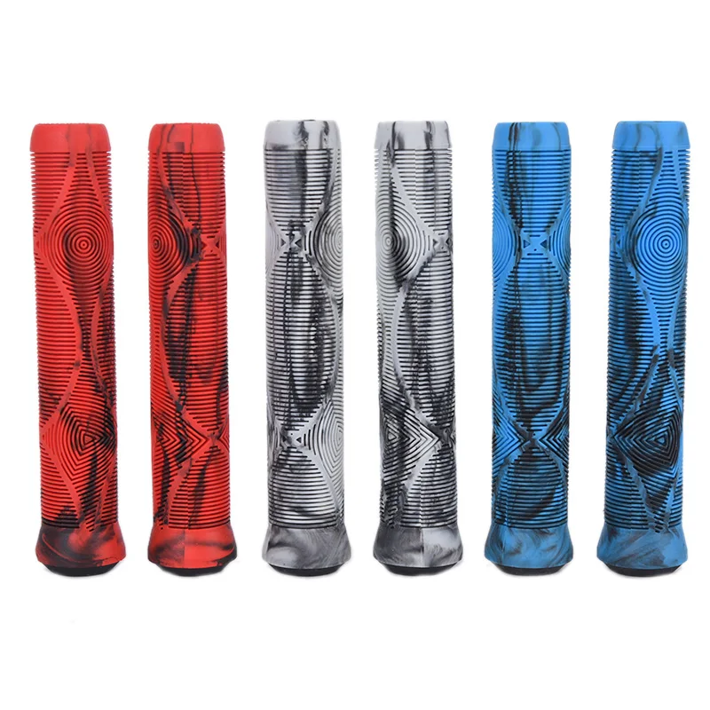 2Pcs 170mm Bike Rubber Handle Bar Grip Non-slip Bicycle Grips Bike Parts