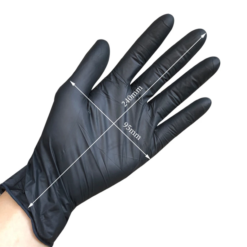 Disposable Nitrile Dental Medical Industrial Gloves Tattoo Accessories Cleaning Washing Anti-Static Gloves
