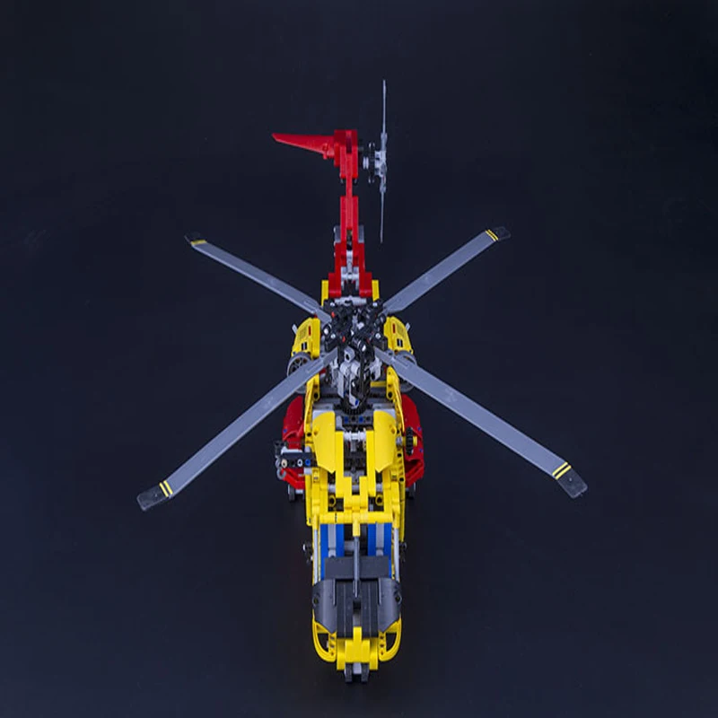 

Popular helicopter model 1056 bricks compatible with LEGO technology city building blocks children's birthday gift toys