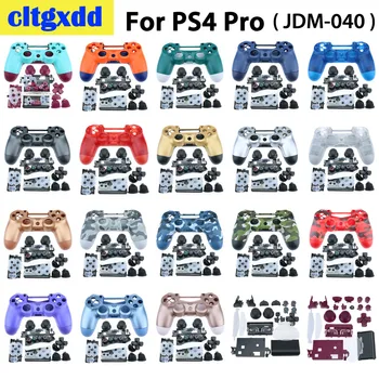 

Full shell and buttons mod kit Components For PS4 Slim Gamepad Protection Case Parts For jds-040 PS4 Slim Pro Housing Cover