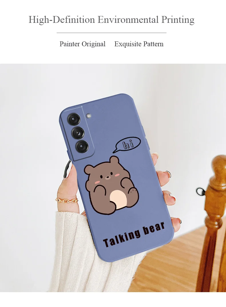 Cute For Samsung Galaxy S21 S20 FE S10 Note 20 10 Plus Case Bear Soft Cover A72 A52 A42 A32 A71 A51 A41 A31 A21S Phone Case Cute For Samsung Galaxy S21 S20 FE S10 Note 20 10 Plus Case Bear Soft Cover A72 A52 A42 A32 A71 A51 A41 A31 A21S Phone Case