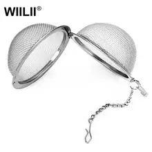 Ситечки для заварки чая из нержавеющей стали 3,54 дюйма, Травяные специи, ситечко для кофе, ситечко для чая, фильтры, интервальный диффузор