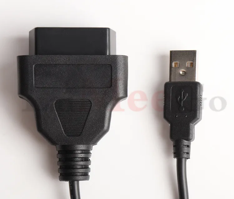 Автомобильный Кабель 16Pin OBD2 с гнездовой головкой и usb-кабелем для вождения автомобиля, компьютера, obd Кабель-адаптер, gps кабель, диагностический инструмент, автомобильные кабели
