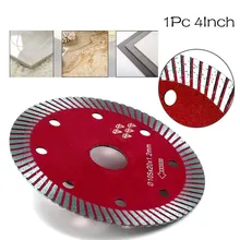 

4" Diamond Turbine Saw Blade Cutting Disc Wheel Is Suitable For Marble Ceramics Grinding Glass Glass Tile Jade PVC Plastic Pipe