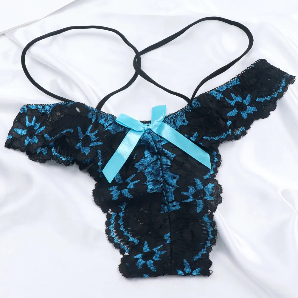 2020 Fashion Underwear women Sexy Lace Thongs G-string V-string Panties Underwear Knickers Lingerie of Sexy Panties