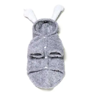 

BIG Ear Rabbit Cute Dog Clothes for Chihuahua Pet Costume Small Puppy Hoodies Fleeces Winter Cat Soft Coat Jackets