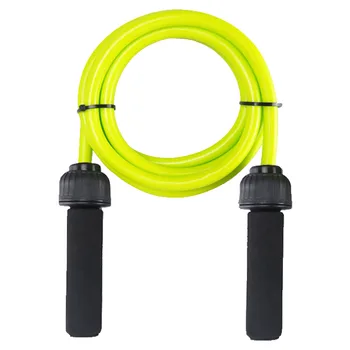 

Training Gym Lose Weight Adjustable Anti Slip Skipping Durable Exercise NBR Handle Weighted Jump Rope Fitness Equipment Workout