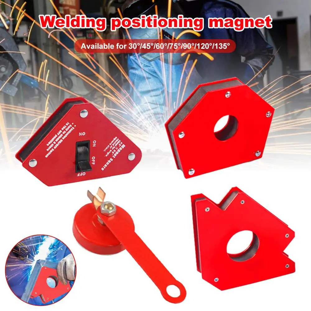 

Multiangle Welding Magnetic Tool Positioner Welding Angel Auxiliary Fixing Clip Neodymium Strong Magnet Right Angel Bevel Fixed