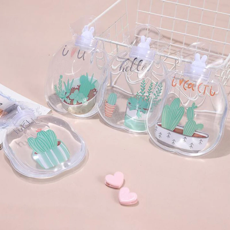 Mini calentador de manos de Gel reutilizable para invierno, paquete de autocalentamiento instantáneo con bonitos dibujos animados, calentador para manos portátil