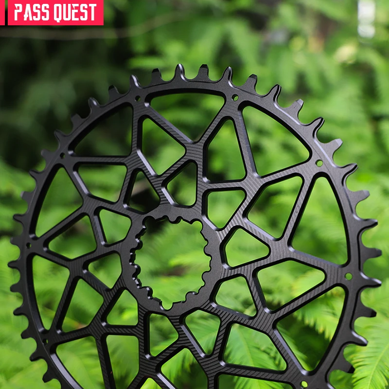 PASS QUEST SRAM ETAP AXS FORCE RED ROAD BIKE schmale 3  38-48T fahrrad kettenrad 2mm  kurbel 7075 ˷̴