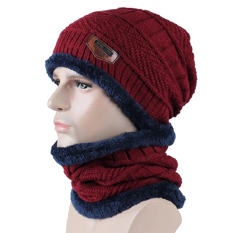 Мужская шапка, модная, брендовая, Вязанная, женская шапка, Skullies Beanies, шапки унисекс, зимняя шапка, шапочки, шапки, шарф, головной убор, регулируемые аксессуары