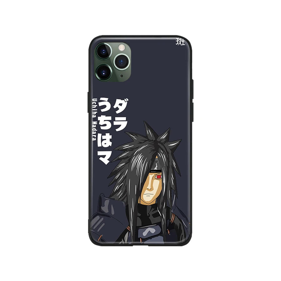Madara Uchiha Naruto аниме Модный Роскошный чехол для iPhone 6s 7 8 Plus X XR XS 11 12 mini Pro Max Мягкий