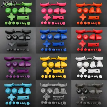 

JCD 12Colors Solid RB LB Bumper RT LT Trigger Buttons Mod Kit for Microsoft Xbox One S Slim Controller Analog Stick Dpad