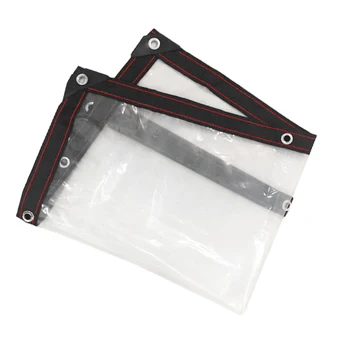 

2x2m 2x3m 2x4m 2x5m 2x6m 3x3m 3x4m Transparent Rainproof Shade Cloth Tarpaulin Lightweight Waterproof Tarp Cover Tent Shelter