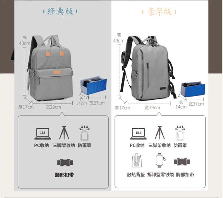 NOVAGEAR 706 multi-function SLR shoulder camera bag micro single digital camera bag side open outdoor men and women