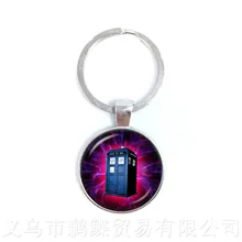 Doctor Who TARDIS Chaveiros Para Bons Amigos Presente Lembranças Do Tempo Presente E Dimensão Relativa (s) No Espaço Chaveiro(China)