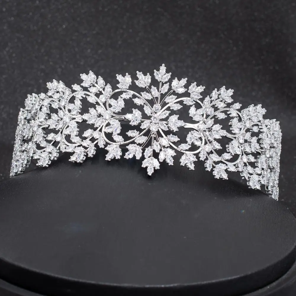 2019 New Crystal Cubic Zirconia Bridal Wedding Soft Heart Headband Hairband Tiara Hair Jewelry Accessories Hairpieces CHA10028 | Украшения