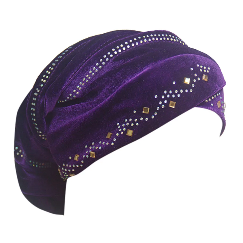 Модные зимние шляпы для женщин Beanie вышивка мусульманский ЛОБНЫЙ крест головной убор тюрбан шапка после химиотерапии Muts шляпа шапка женска