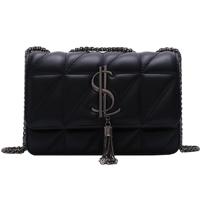 

iVog New Arrival Everyday Ladies Small Shoulder channels Crossbody Handbag Quilted Chain Hand Bags for Women 2019