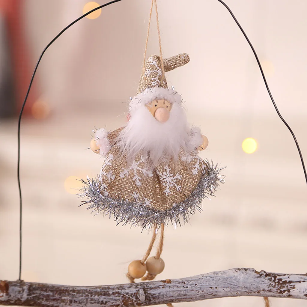 Navid год Рождественская Кукла-Ангел Веселые свадебные подарки украшения для дома Рождественская елка эльф кулон Рождественский Декор# p8