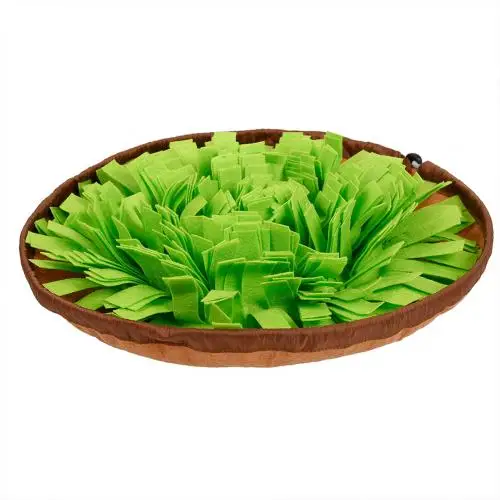 Grass Green Собака, обучение обонятельные коврик Еда медленно Кормление снять стресс ПЭТ Одеяло игрушка - Цвет: Grass Green