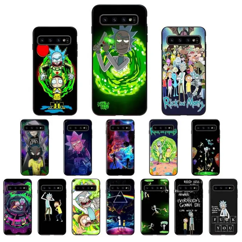 

NBDRUICAI Cartoon Rick And Morty On Sale! Phone Case for Samsung S9 plus S5 S6 edge plus S7 edge S8 plus S10 E S10 plus