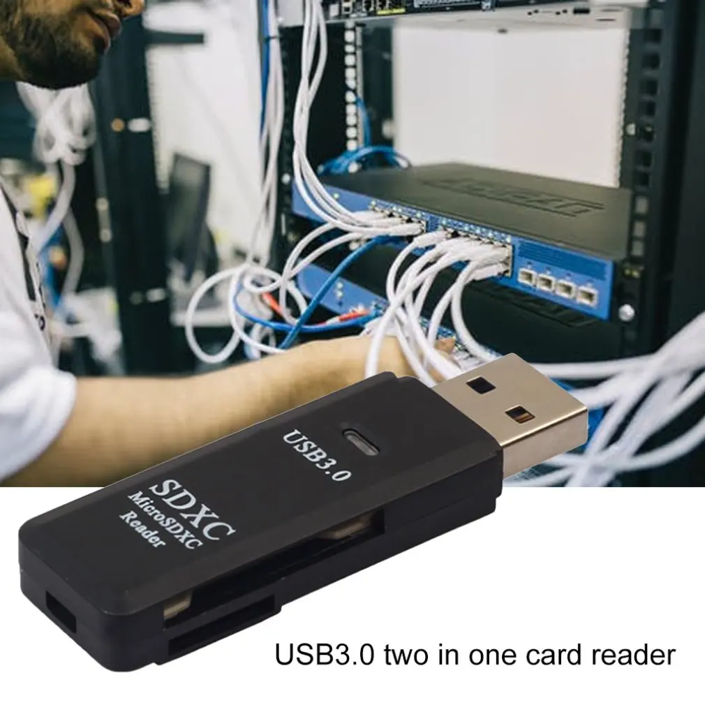 Кардридер USB 3,0 мульти смарт-карт памяти OTG type-C адаптер мини-кардридер для микро компьютера ноутбука