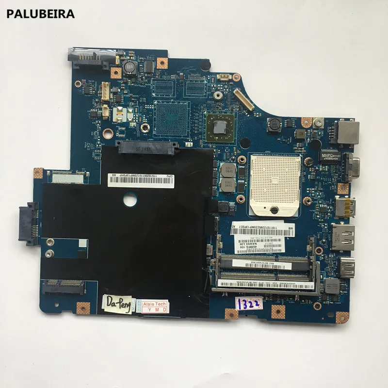 PALUBEIRA для lenovo G565 Z565 Материнская плата ноутбука LA-5754P основная плата 11S69038329 разъем S1 DDR3 с HDMI портом