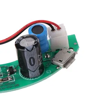 

USB USB Mini Humidifier DIY Kits Mist Maker and Driver Circuit Board Fogger Atomization Film Atomizer Sheet Mini Oscillating