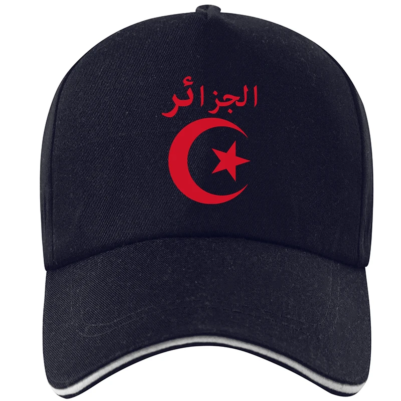Algeria baseball cap travel trucker can customize your LOGO printed flag sign and text for free | Аксессуары для одежды