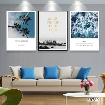 

Modern Style Wall Art Oil Painting Nordic Wall Decoration Poster Printing Chaoyang Wall Poster Bedroom