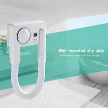 Настенный ABS пластик Складная ручка AC Электрический евро Британский Американский бытовой Отель одежда кожи Фен