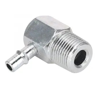 

Intake Manifold Vacuum Fitting 90 3/8NPT-1/4 Hose Nipple Car Modification 4535Z Air Intake Maniford Intake Manifold Tube New
