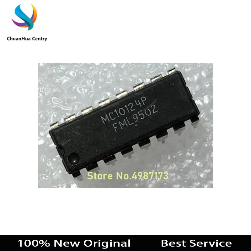 

5 шт./лот MC10124P DIP16 оригинальная фотография