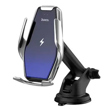 

HOCO Car Phone Holder Wireless Fast Charging Stand Auto Air Vent Clamp Infrared Sensor Charger for iPhone Xs XR X Samsung S10
