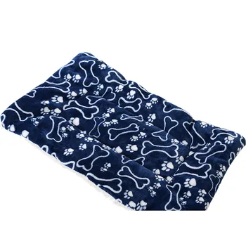 

Washable Practical Pet Mat Dog Cat Flannel Blanket Bed Soft Cushion Kennel Cage Pad House Pet accessories#WY30