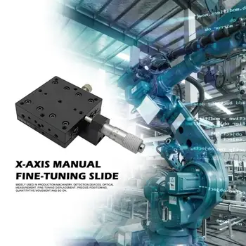 

Trimming Platform Manual Linear Stages Bearing Tuning Sliding Table Cross Rail for Production Machinery Testing Equipment