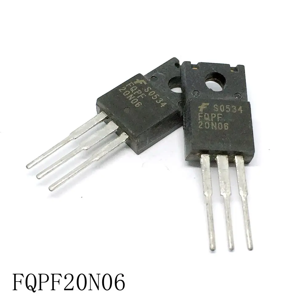 MOS FQPF20N06 TO-220F 15A/60V 10 шт./лот новинка на