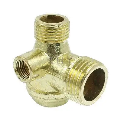 Air Compressor Fittings Male/Female Thread 3Ways Check Valve | Обустройство дома